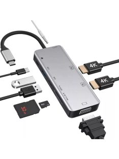 Hoplaza - 9 IN 1 VVB - USB C HUB - HC-Y16