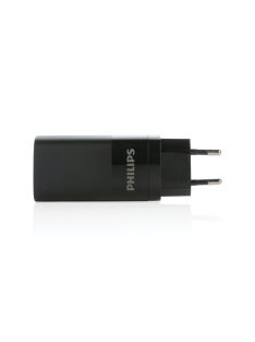 Philips-65W-ultra-gyors-PD-3-portos-USB-fali-tolto