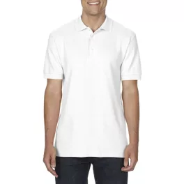 GI85800 PREMIUM COTTON® ADULT DOUBLE PIQUÉ POLO