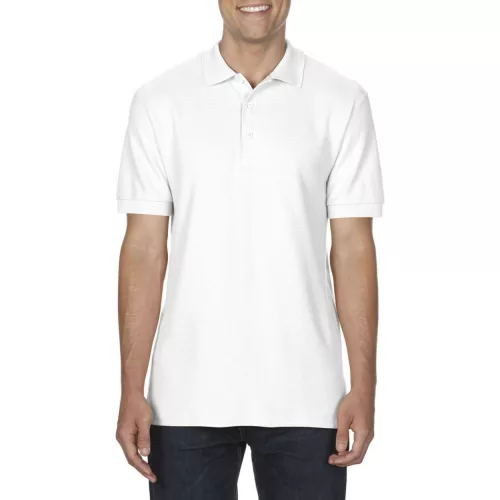 GI85800 PREMIUM COTTON® ADULT DOUBLE PIQUÉ POLO