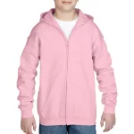 GIB18600-HEAVY-BLEND-YOUTH-FULL-ZIP-HOODED-SWEATSH