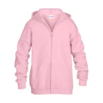 GIB18600-HEAVY-BLEND-YOUTH-FULL-ZIP-HOODED-SWEATSH