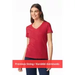GIL64V00-EX-SOFTSTYLE-LADIES039-V-NECK-T-SHIRT
