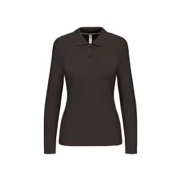 KA244 LADIES' LONG-SLEEVED POLO SHIRT