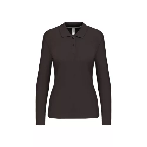 KA244 LADIES' LONG-SLEEVED POLO SHIRT