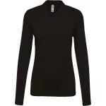 KA257-LADIES-LONG-SLEEVED-PIQUE-POLO-SHIRT