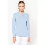 KA257-LADIES-LONG-SLEEVED-PIQUE-POLO-SHIRT