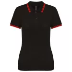 KA273-LADIE039S-2-STRIPED-SHORT-SLEEVED-POLOSHIRT