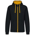 KA466-MEN039S-CONTRAST-HOODED-FULL-ZIP-SWEATSHIRT