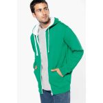 KA466-MEN039S-CONTRAST-HOODED-FULL-ZIP-SWEATSHIRT