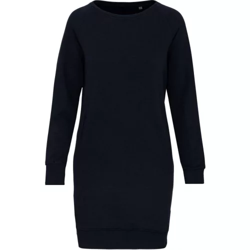 KA493-ORGANIC-FLEECE-LOUNGE-DRESS