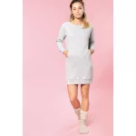 KA493-ORGANIC-FLEECE-LOUNGE-DRESS