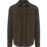 KA582 SHERPA-LINED FLEECE OVERSHIRT