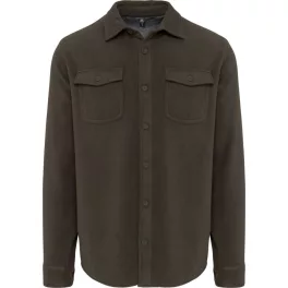 KA582 SHERPA-LINED FLEECE OVERSHIRT