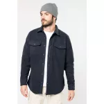 KA582 SHERPA-LINED FLEECE OVERSHIRT