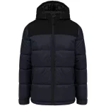 KA6163-UNISEX-BI-TONE-PADDED-JACKET-WITH-HOOD