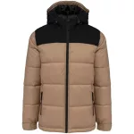 KA6163-UNISEX-BI-TONE-PADDED-JACKET-WITH-HOOD
