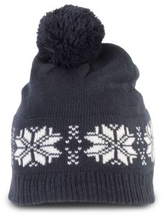 KP540-FAIR-ISLE-KNIT-BEANIE