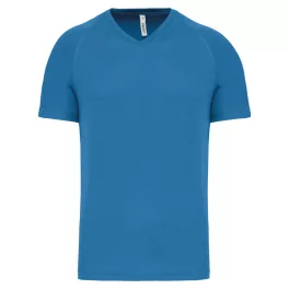 PA476-MENS-V-NECK-SHORT-SLEEVE-SPORTS-T-SHIRT