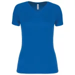 PA477-LADIES-V-NECK-SHORT-SLEEVE-SPORTS-T-SHIRT