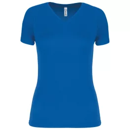 PA477-LADIES-V-NECK-SHORT-SLEEVE-SPORTS-T-SHIRT