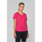 PA477-LADIES-V-NECK-SHORT-SLEEVE-SPORTS-T-SHIRT