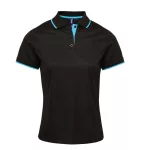 PR619-LADIES-CONTRAST-COOLCHECKER-POLO