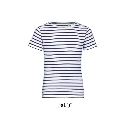 SO01400-SOL039S-MILES-KIDS-ROUND-NECK-STRIPED-T-SH