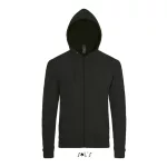SO01714-SOL039S-STONE-UNISEX-ZIP-HOODIE