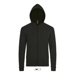 SO01714-SOL039S-STONE-UNISEX-ZIP-HOODIE