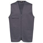 WK608-UNISEX-POLYCOTTON-MULTI-POCKET-VEST